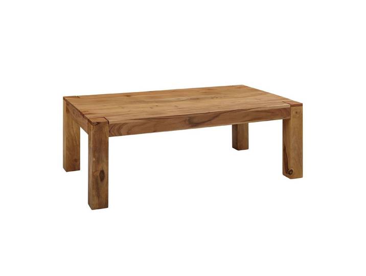 furnicato Couchtisch Echtholz 110x60x40 cm Echtholz (1-St), Handgefertigter Wohnzimmertisch als Unikat für dein Wohnzimmer