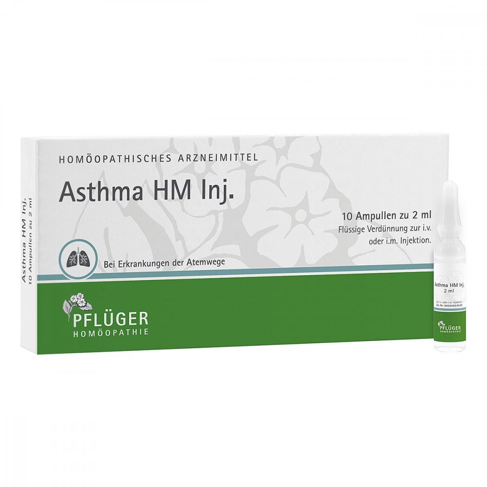 Homöopathisches Laboratorium Alexander Pflüger Gmb Asthma Hm iniecto Ampullen 01876740