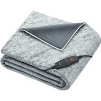 Wärmezudecke HD 75 Nordic Grey Green Planet , Heizdecke grau, 180 x 130 cm