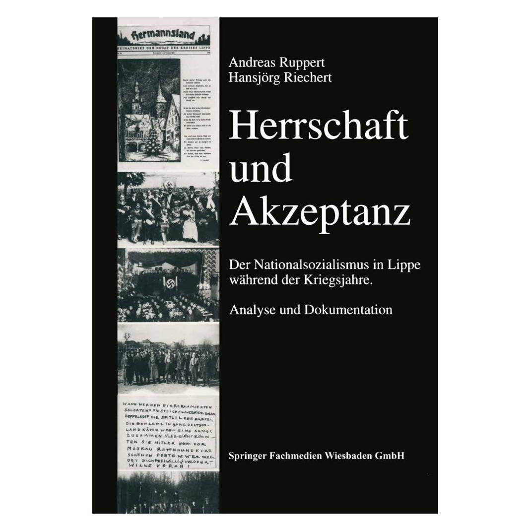 VS Herrschaft und Akzeptanz (Deutsch, Softcover, Andreas Ruppert, Hansjörg Riechert) (55538711)