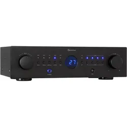 auna AMP-CD950 DG Digital-Multikanal-Verstärker 8x100W RMS BT Opt.-In Schwarz