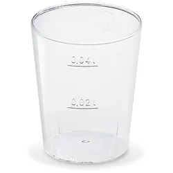 Schnapsglas (PS) Ø43mm 2cl/4cl
