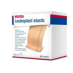 Leukoplast Elastic Pflaster 8 cm x 5 M Rolle 1 ST