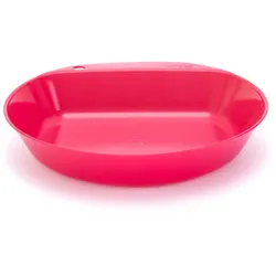 Wildo Camper Plate Deep Teller - 15.5x4.5 - raspberry
