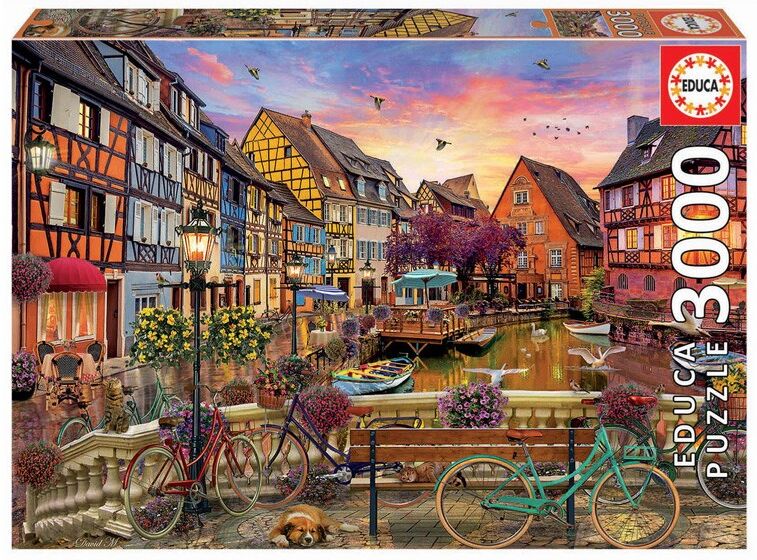 Puzzle 3000 pcs Colmar, France - Educa