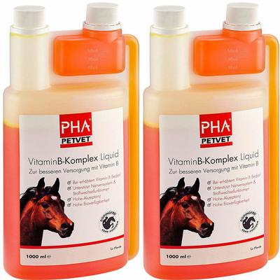 PHA Vitamin B Komplex Liquid f.Pferde Doppelpack 2x1000 ml Lösung