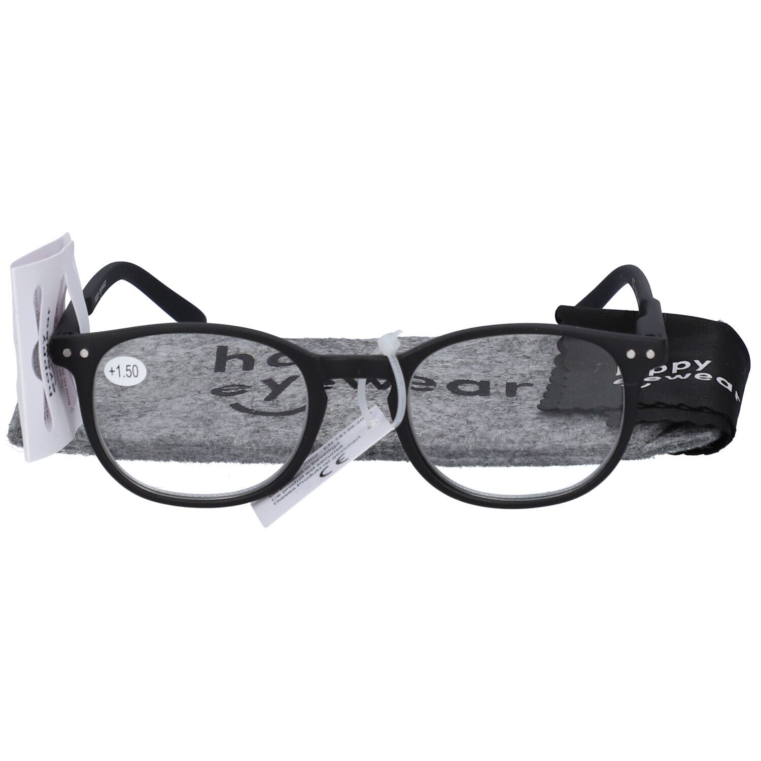 Pharma Glasses Leesbril Roma Zwart +1,50 1 St Brille