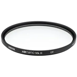 Hoya HD Nano Mk II UV Filter (77 mm, UV-Filter), Objektivfilter, Schwarz