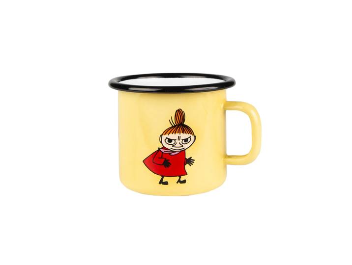 Muurla Tasse en émail Lilla My 25 cl Jaune