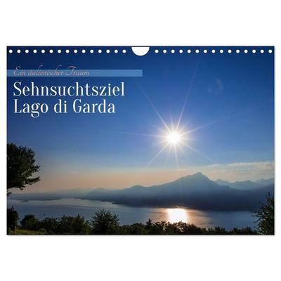 Sehnsuchtsziel Lago di Garda (Wandkalender 2027 DIN A4 quer), CALVENDO Monatskalender