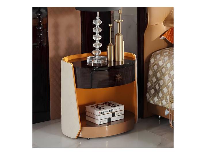 Xlmoebel Nachttisch Elegante Designer-Konsole aus hochwertigem Material für Schlafzimmer (Nachttisch), Hergestellt in Europa