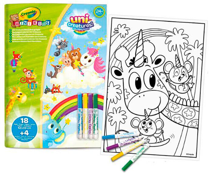 LIVRO COLORIR CRAYOLA MINI KIDS
