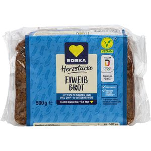Edeka Brot Eiweißbrot, vegan & laktosefrei, geschnitten, 500 g