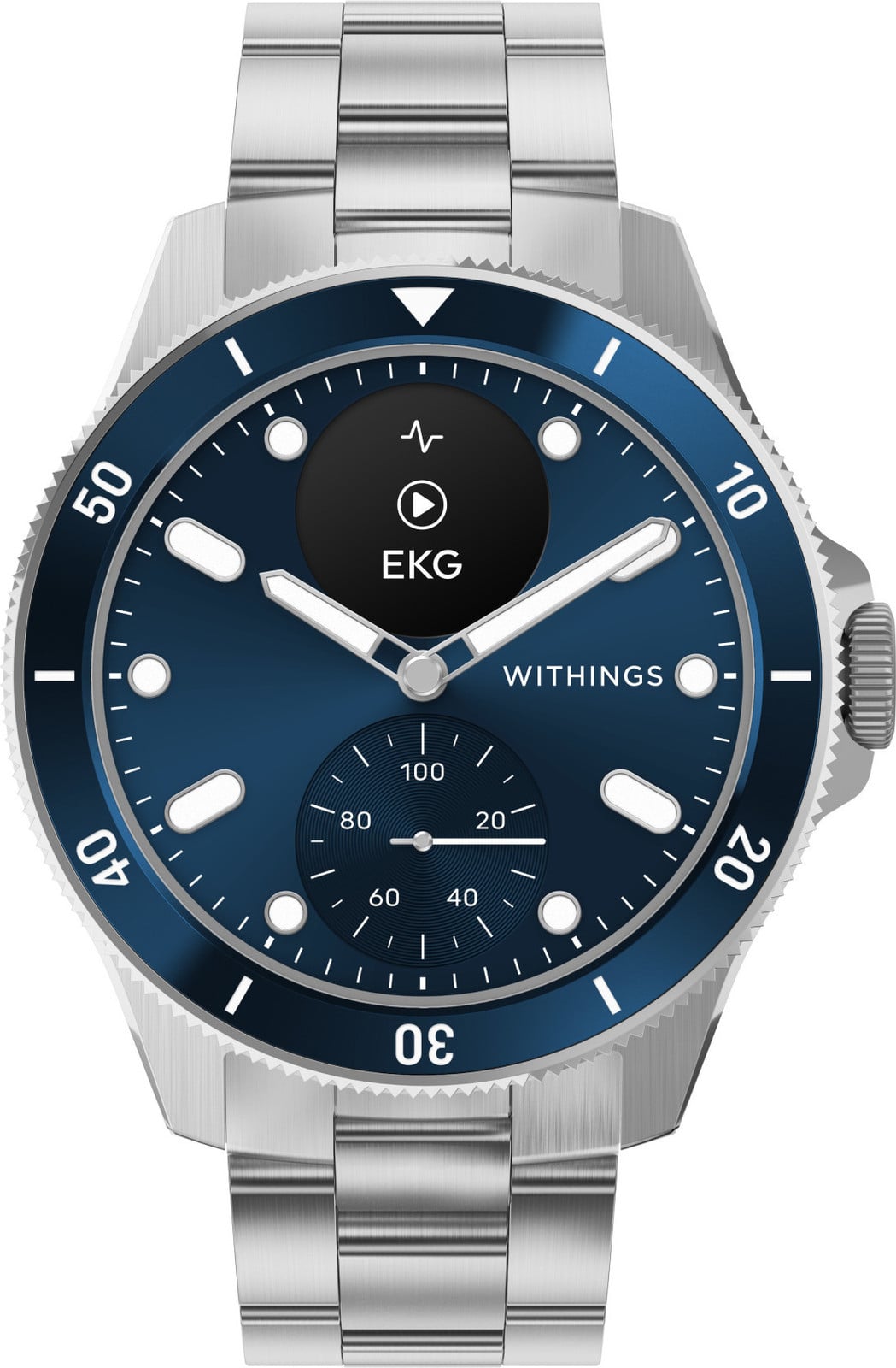 Withings ScanWatch Nova Hybride Horloge voor Heren - Blauw