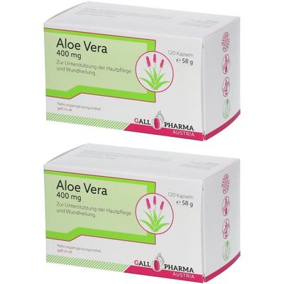 Aloe Vera 400 mg GPH Kapseln 2x 2x120 St