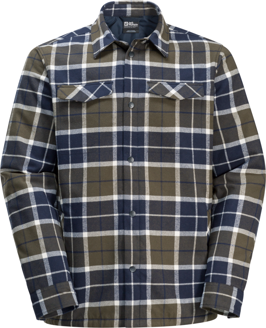 Jack Wolfskin Men's Van View Shirt Night Blue 41 S
