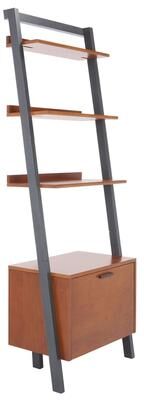 "SAFAVIEH Lavina 25-Inch Wood Bookshelf, Scandinavian - 25"" W x 15.4"" L x 72"" H"