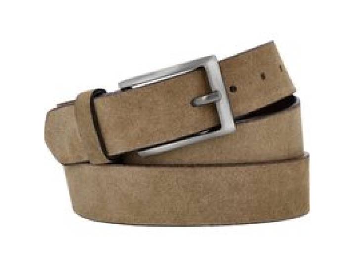 ESMARA MEN Ceinture en cuir homme (beige, 115)