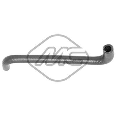 METALCAUCHO Schlauch, Kurbelgehäuseentlüftung 98662 für VW