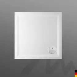 Mauersberger Duschwanne „localis“ 900 × 900 mm in Weiß