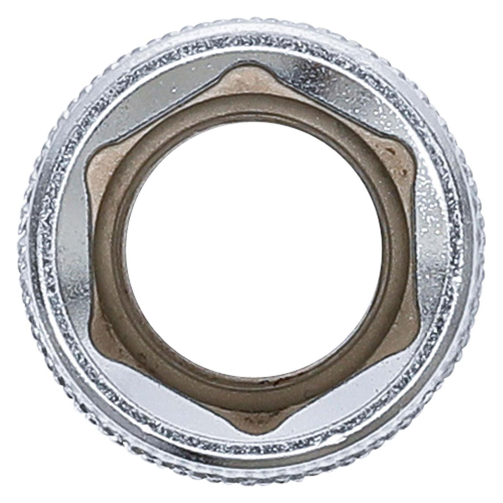 BGS Steckschlüssel-Einsatz Sechskant Antrieb Innenvierkant 12,5 mm (1/2") SW 15 mm (15 mm) (2915)