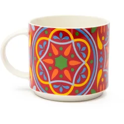 Excelsa Set Von 4 Teetasse Puebla Porzellan 29 Cl Bunt