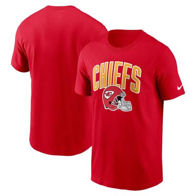 T-Shirt NIKE "Nike T-Shirt Kansas City Chiefs Nike Essential Team", Damen, Gr. XXL, rot, 100% Baumwolle, Shirts T-Shirt