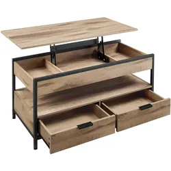Vasagle, Couchtisch + Beistelltisch, Leon (100 x 50 x 48 cm)