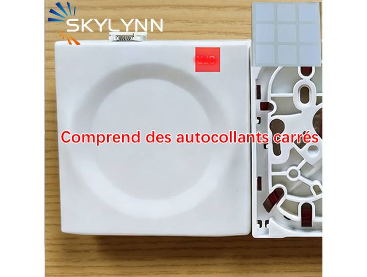 Boîtier PTO 1 pôle 80 pièces, réceptacle monomode PTO SM SC/APC pour kits de boîtiers PTO avec logo SFR