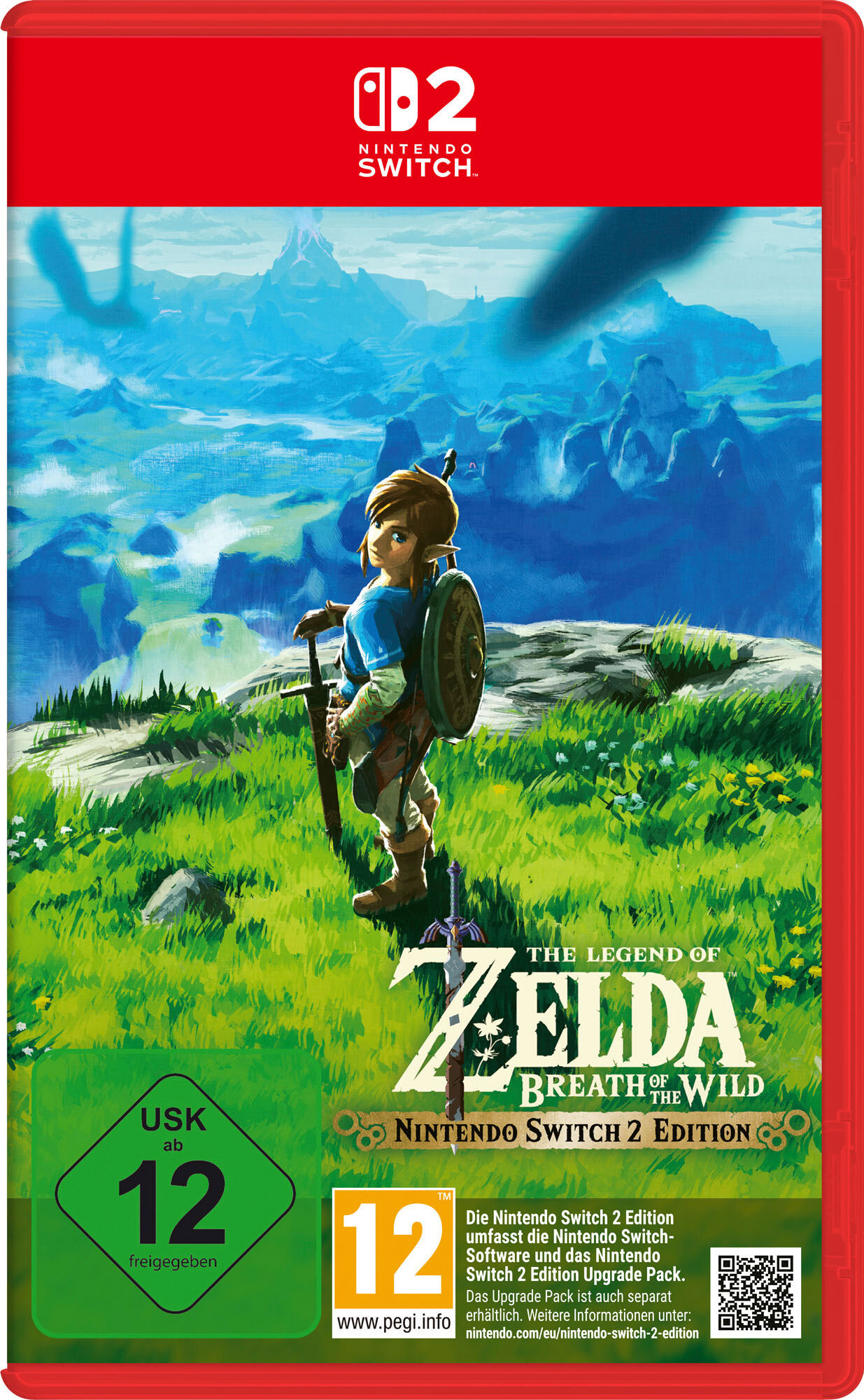 SWITCH 2 Spielesoftware "The Legend of Zelda: Breath of the Wild – Nintendo Switch 2 Edition", bunt (weiß, neutral), Nintendo Switch 2, Spielesoftware, Spielesoftware