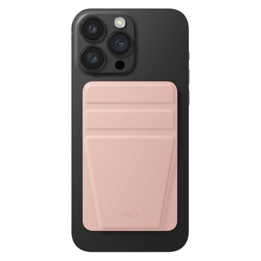 Uniq Lyft magnetyczny stojak na telefon snap-on stand and card holder różowy/pink (Uni000436-0)