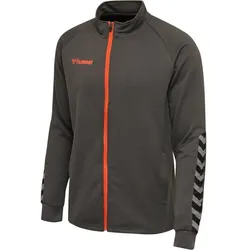 hummel Hmlauthentic Poly Zip Jacke - Herren - asphalt - S