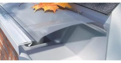 HydroShield Building Products Hydroshield E-Z Snap Gutter Guard Leaf Destroyer 5 inch - Snap Style - Carton of 25 - 4 foot pcs