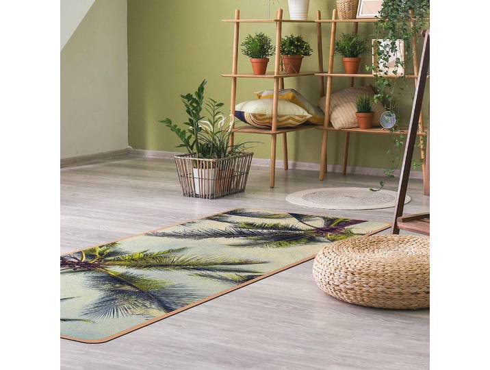 Läufer/Yogamatte Die Palmen 183 x 61cm Grün