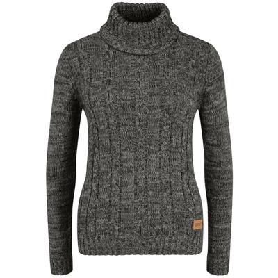 Rollkragenpullover OXMO "Rollkragenpullover OXPhilipa", Damen, Gr. S, schwarz, Obermaterial: 100% Baumwolle CO., Pullover Rollkragenpullover