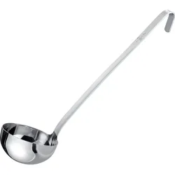 Westmark Schöpfkelle Pro – Kleine Edelstahl Suppenkelle für die Profi-Küche– Schöpflöffel für Saucen, Dressings & Co – Silber, Ø 12 cm, 500 ml