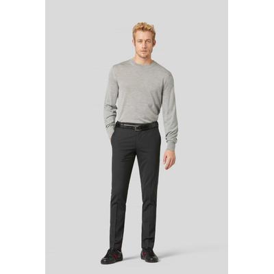Ledergürtel MEYER "Gürtel", Herren, Gr. 85cm, schwarz, Baumwolle, unifarben, Gürtel Ledergürtel, aus hochwertigen Rindleder
