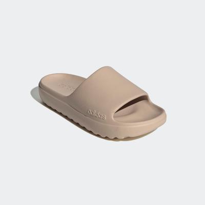 Badesandale ADIDAS SPORTSWEAR "LUMIA ADILETTE", Damen, Gr. 40,5, braun (clay braun, clay braun, clay braun), Synthetik, Schuhe, Badelatschen