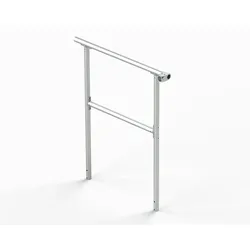 Euroline Stirngeländer für Stufenbreite 600 mm