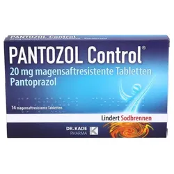 PANTOZOL Control 20 mg magensaftres.Tabletten 14 St