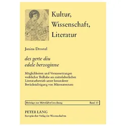'des gerte diu edele herzoginne', Fachbücher von Janina Drostel, Thomas Bein