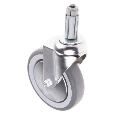 RS PRO Gummireifenfuss antistatisch 125mm (7124881)