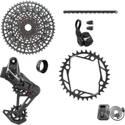 SRAM X0 Eagle AXS Transmission E-Bike Gruppe | BCD 104 mm Kettenblatt