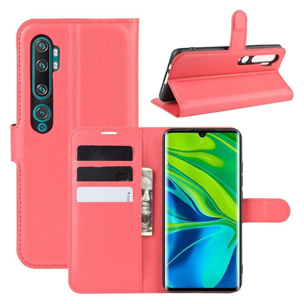Cover-Discount Xiaomi Mi Note 10 / 10 Pro - Leder Etui Hülle rot (Xiaomi Mi Note 10, Xiaomi Mi Note 10 Pro) (101906082D)