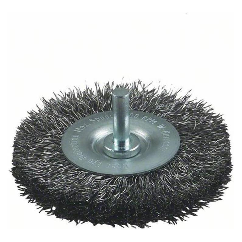 Bosch Professional Zubehör PRO Stainless Steel clean Scheibenbürste, gerader Schaft, 100 x 0,3 mm (2608622124)