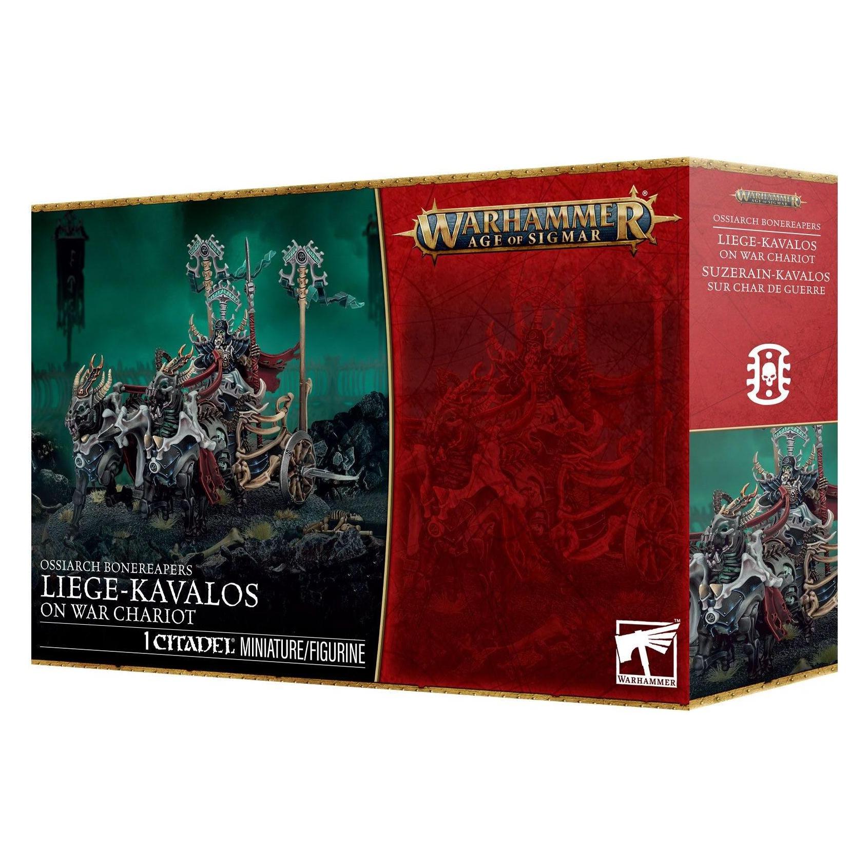 Games Workshop Kavalosfürst auf Kriegsstreitwagen (Kunststoff) (94-36)