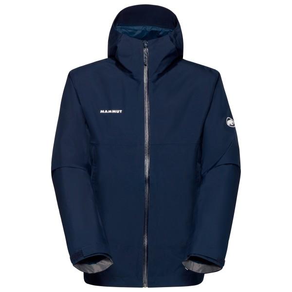 Mammut - Treeline Hardshell Hooded Jacket - Regenjacke Gr XL blau
