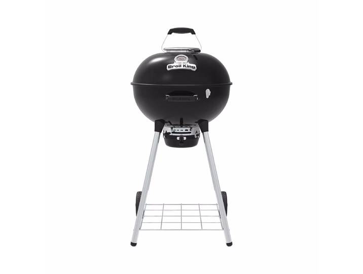 Broil King CROWN Premium 57cm Holzkohlegrill – Holzkohlegrill/Kohlegrill – schwarz