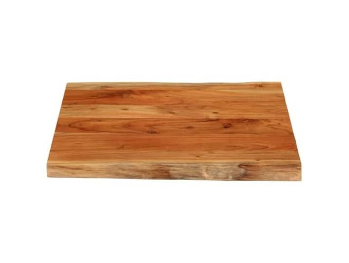 KTHLBRH Tischplatte 60 x 60 x 3,8 cm, quadratisch, Akazienholz, lebendige Massives Akazienholz, glatte Oberfläche, leicht zu reinigen, für Bar oder Service