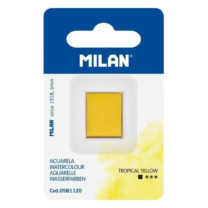 Teka Tropisch gelbe MILAN-Aquarellfarbe in einem Würfel (47996718)